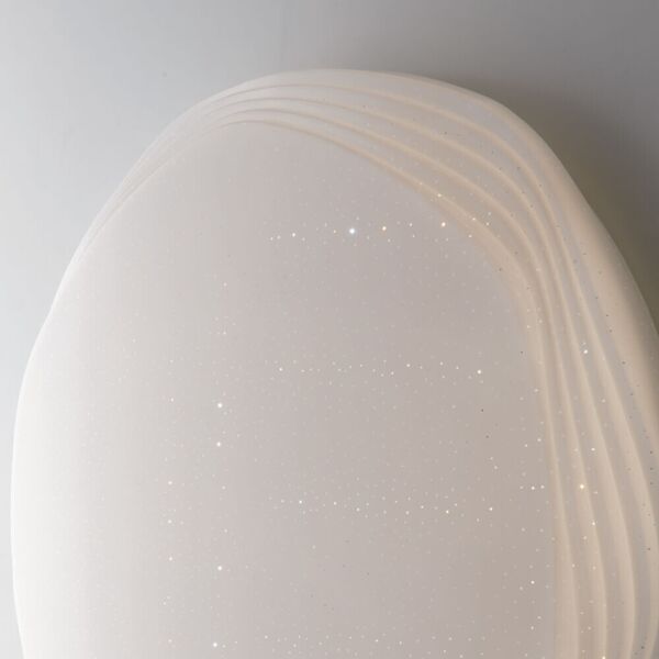 lampadario plafoniera led psyche ceiling lamp colore bianco 80w mis 8 x 7 cm