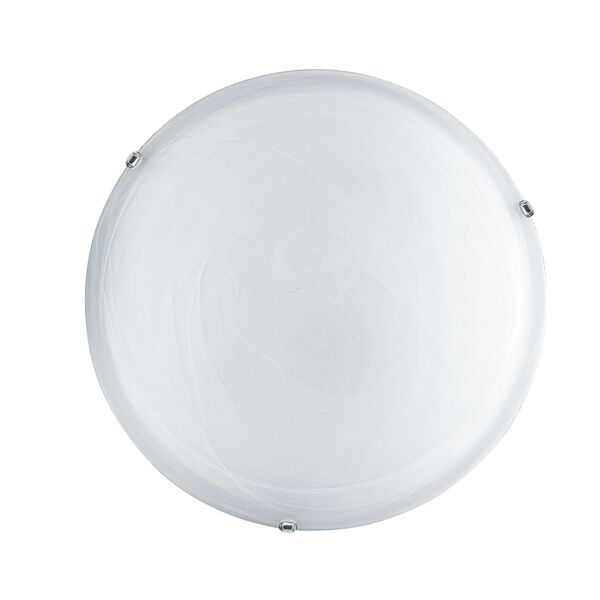 lampadario plafoniera duna ceiling lamp colore bianco 60w mis 40 cm