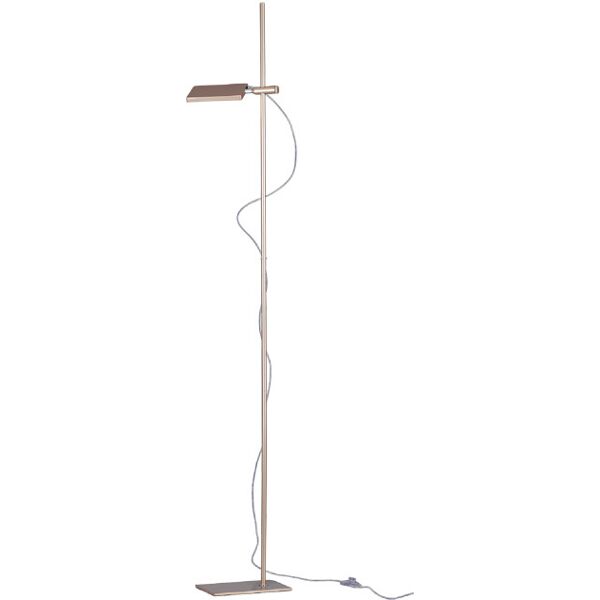 lampadario piantana led book moderno colore oro 17w dim 25 x 182 x 16 cm