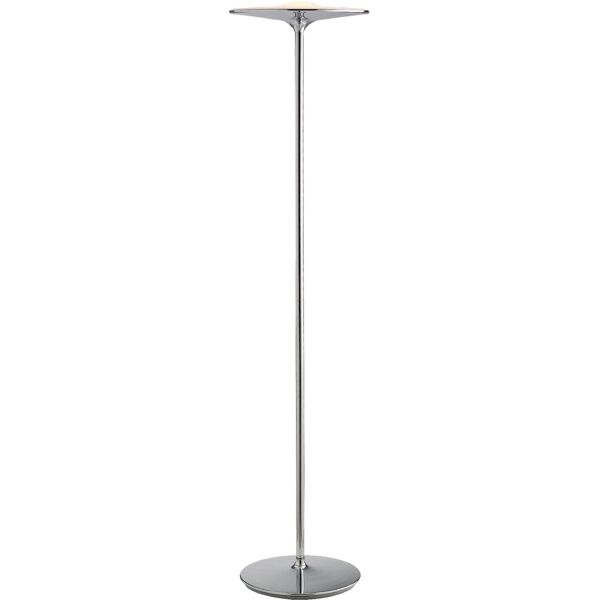 lampadario piantana led ikon moderno colore cromo 36w dim 42 x 183 cm