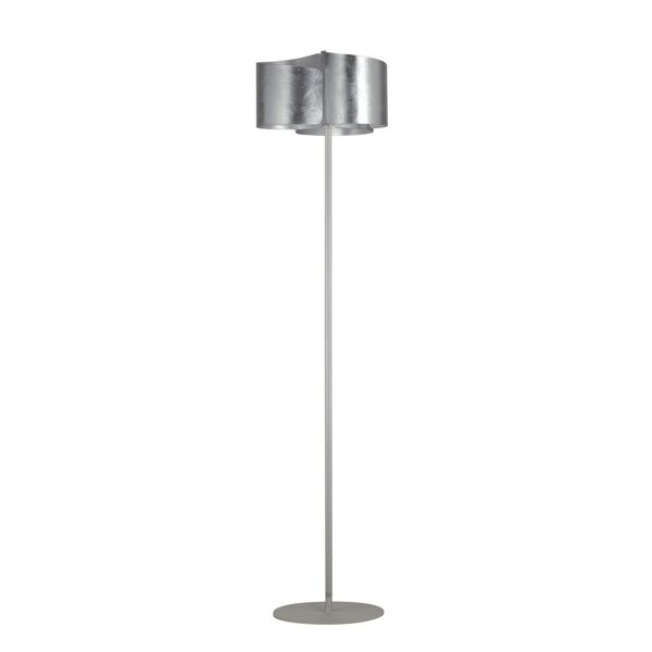 lampadario piantana imagine class colore silver 60w mis 47 x 182,2 cm