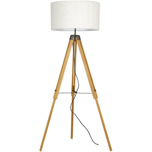 lampadario piantana studios colore legno ciliegio 60w mis 75 x 151 x 45 cm