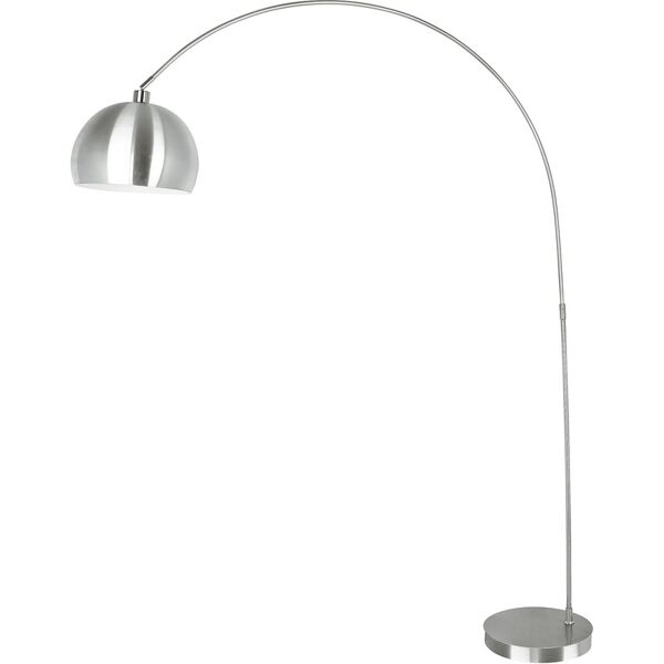 lampadario piantana plaza table and floor lamp colore nickel 60w mis 152 x 205 x 35 cm