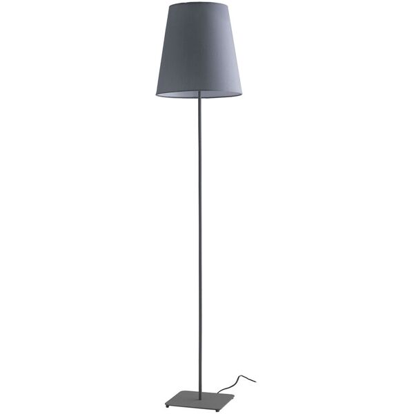 lampadario piantana elvis table and floor lamp colore grigio 60w mis 34 x 155 cm