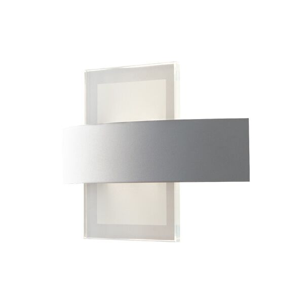 lampadario applique led tresor moderno colore bianco 10w mis 24 x 12 x 5 cm