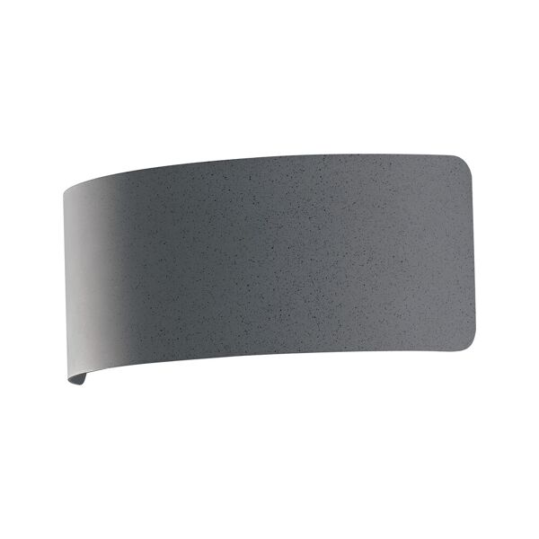 lampadario applique led dynamic eclettico colore grigio 8w mis 32 x 8,5 x 11,5 cm