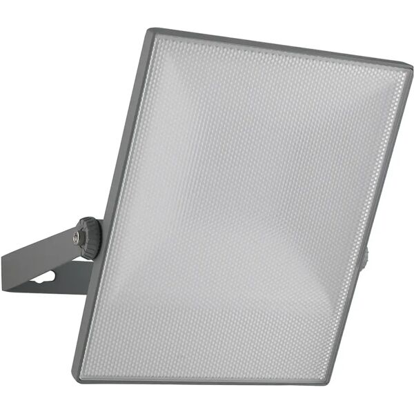 tecnomat proiettore led smd intec elios 50w 4000 lumen 4000k luce bianca colore grigio silver ip65