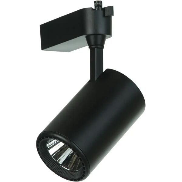 tecnomat faro david per track nero 40w 4000k luce bianca inclinazione 36°