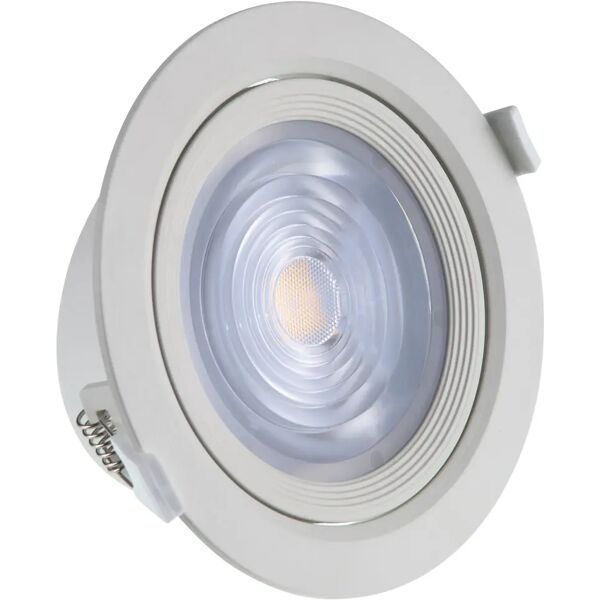 vivida faretto incasso  led 15w tondo colore bianco 3000k 1200 lumen foro Ø125 mm