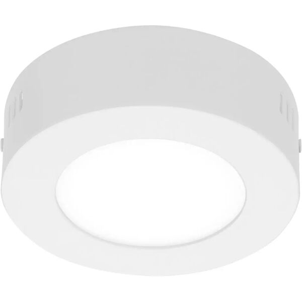 vivida plafoniera led tonda bianca 4000k 6w 30 led 360 lumen dimensioni Ø 120 mm altezza 38 mm