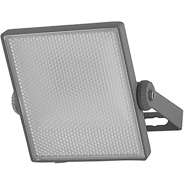 tecnomat proiettore led smd intec elios 10w 800 lumen 4000k luce bianca in colore grigio silver ip65