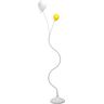 Leroy Merlin Lampada da terra Palloncini bianco, in ferro, H 140 cm, E14 MAX6W