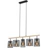 Leroy Merlin Lampadario Design Retro nero , 5 luci