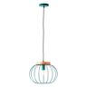 Brilliant Lampadario Moderno Sorana turchese in ferro, D. 35.5 cm,