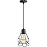 Lampadario da soffitto Industrial Style Nero 1 x E27 Novaline