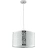 Lampadario Sospensione Maya Coordinati Colore Cromo 60W