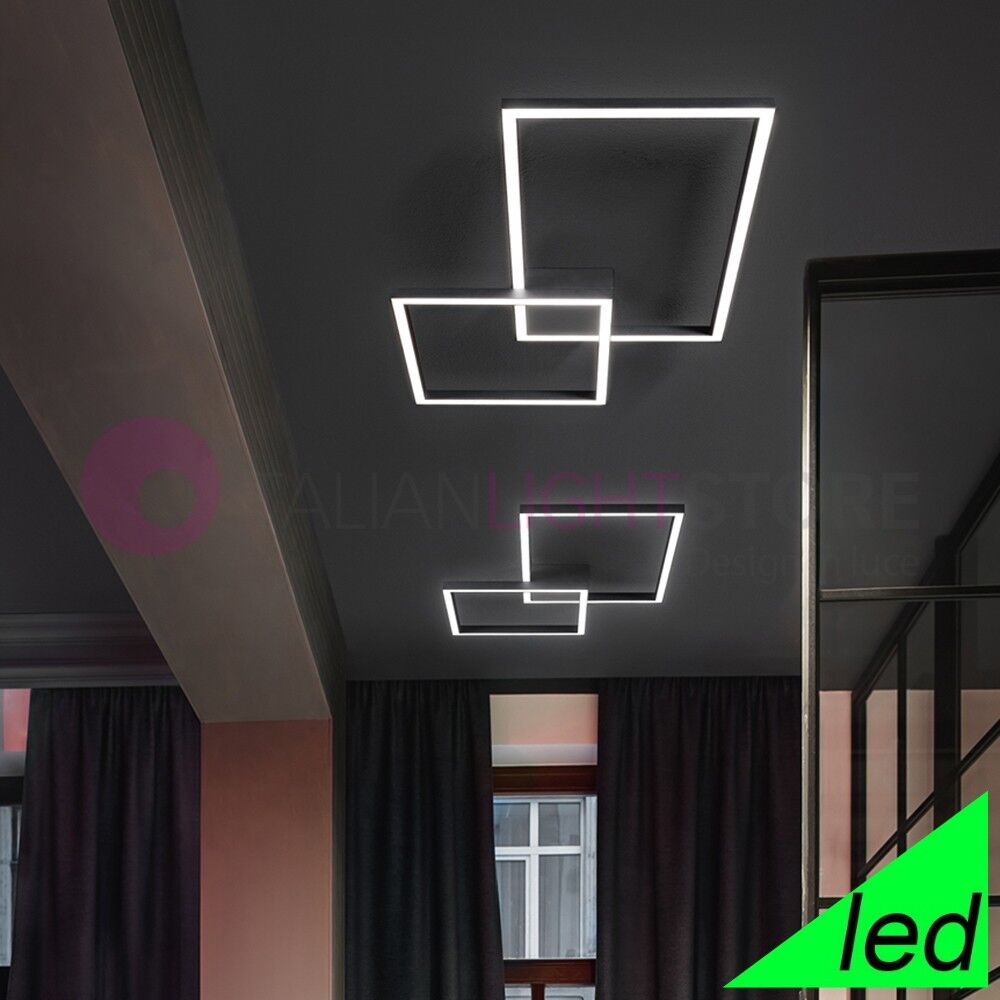 Perenz Srl Cross Plafoniera Led Da Parete Soffitto Design Moderno