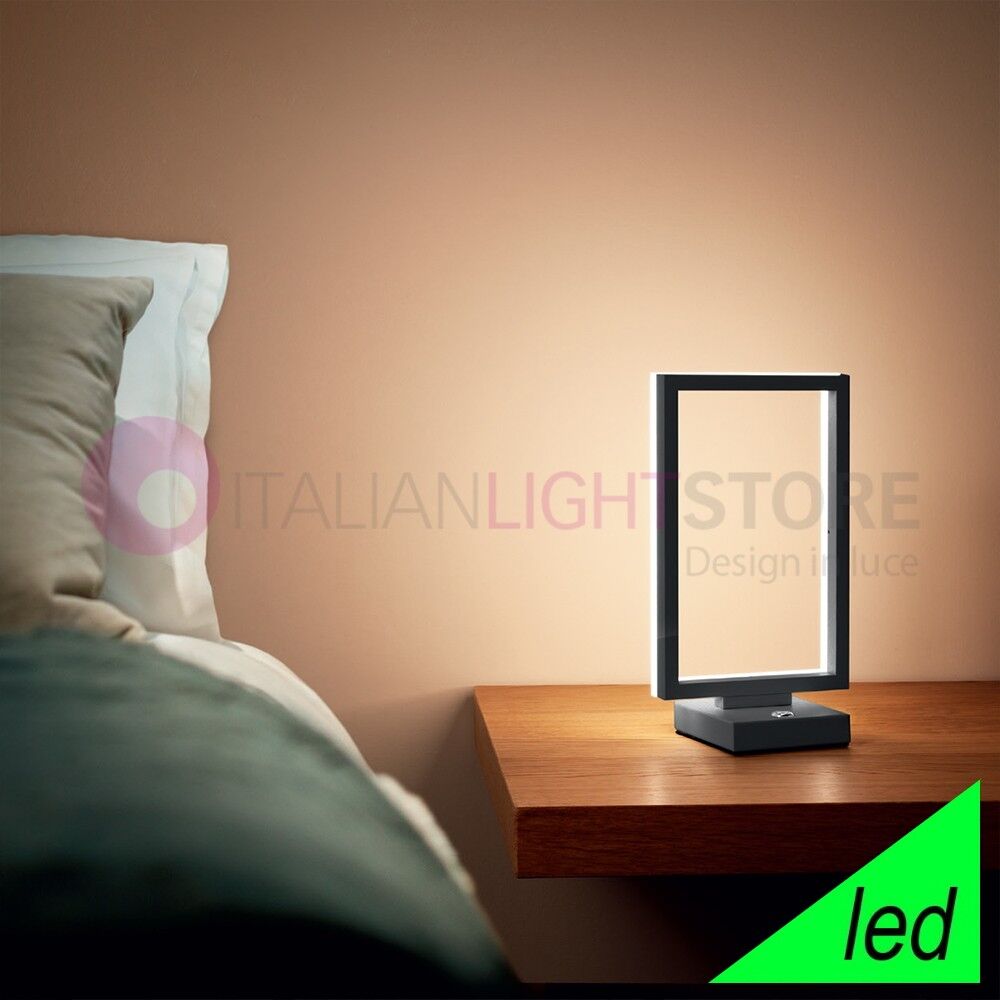 Fabas Luce Bard Lampada Da Tavolo A Led Integrato Design Moderno