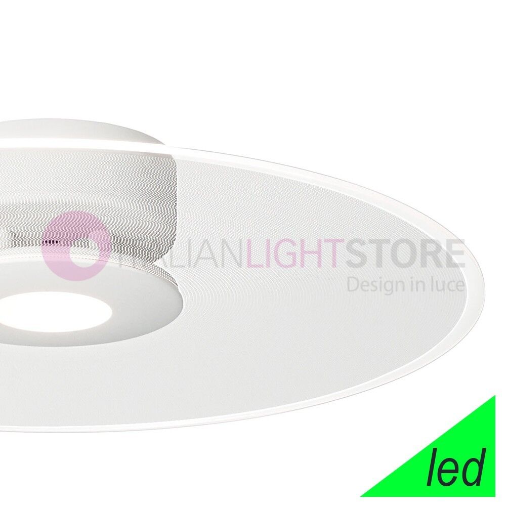 Fabas Luce Anemone Plafoniera Led Disco D.45 Design Moderno