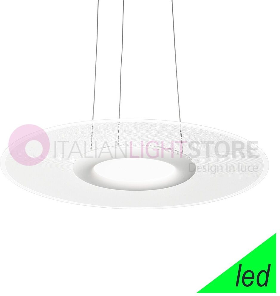 Fabas Luce Angelica Sospensione Led Moderna Disco D.50