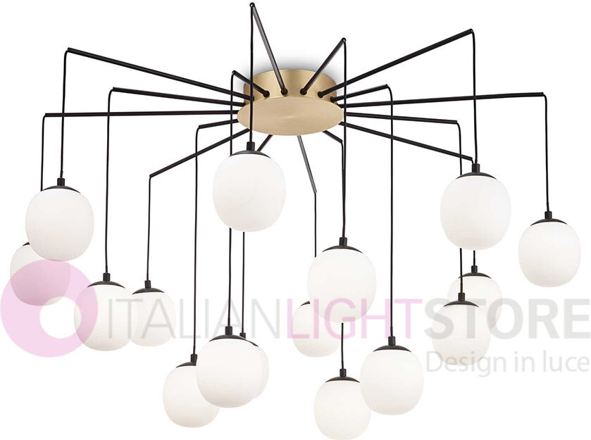 Ideal Lux Rhapsody  Lampadario Moderno 16 Luci Led