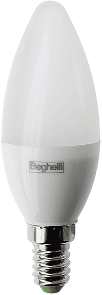 Beghelli LAMPADA LED  SUPERLED OLIVA 7WE14 3K