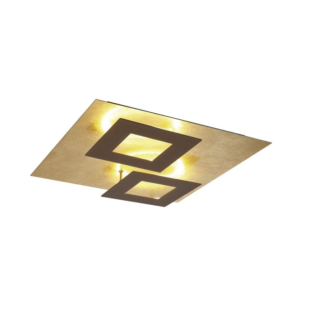 Mantra DALIA 50cm Ceiling 48W LED Corten +Gold