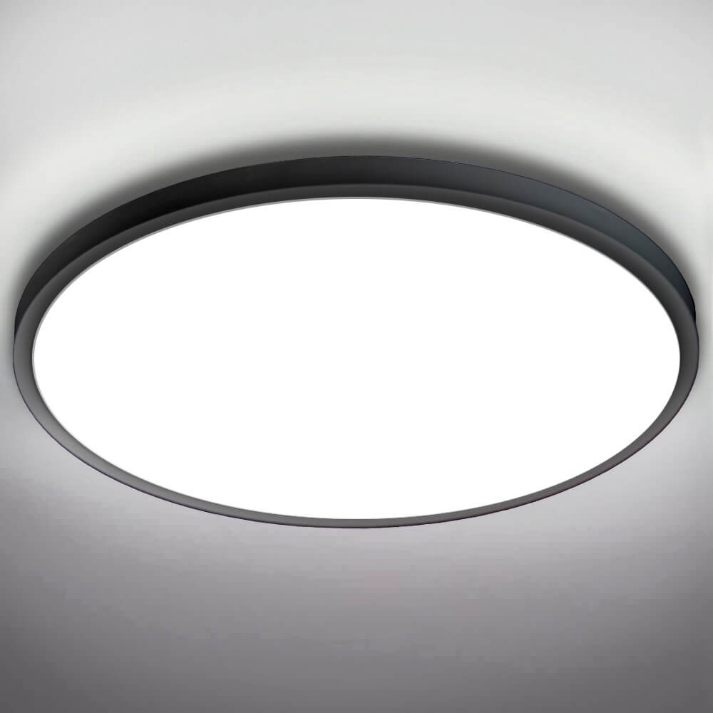 LEDDIRETTO Plafoniera LED 48W - 105lm/W - UGR19 - Ø50cm da soffitto e parete