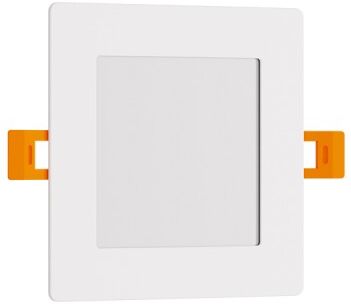 LEDDIRETTO Pannello LED Quadrato 8W, 800lm, no Flickering, Foro Ø110x110mm, OSRAM LED