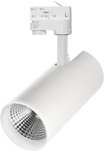 LEDDIRETTO Faretto LED 27W CREE 2.970lm per binario Trifase - serie Excellium