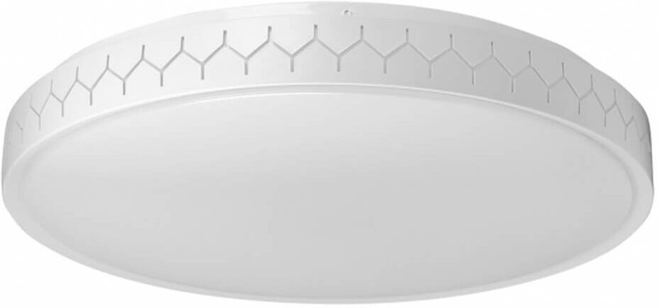 UltraLux Plafoniera LED 60W CCT, Dimmerabile, Ø49cm da soffitto e parete