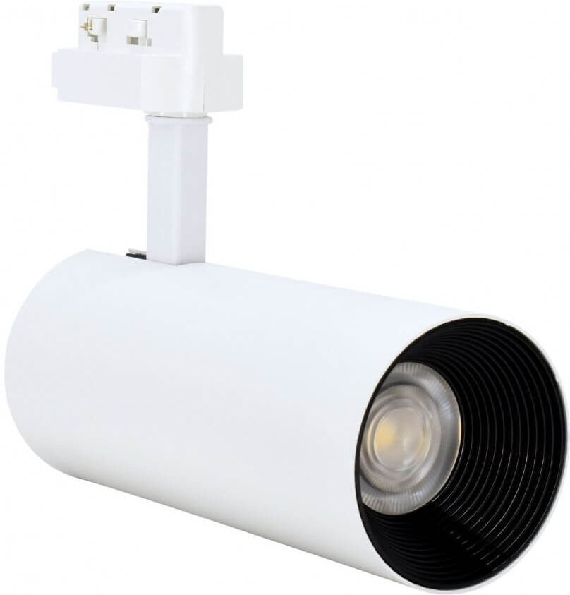 Bemko Faro LED per binario Bifase 24W, angolo 24° - BIANCO