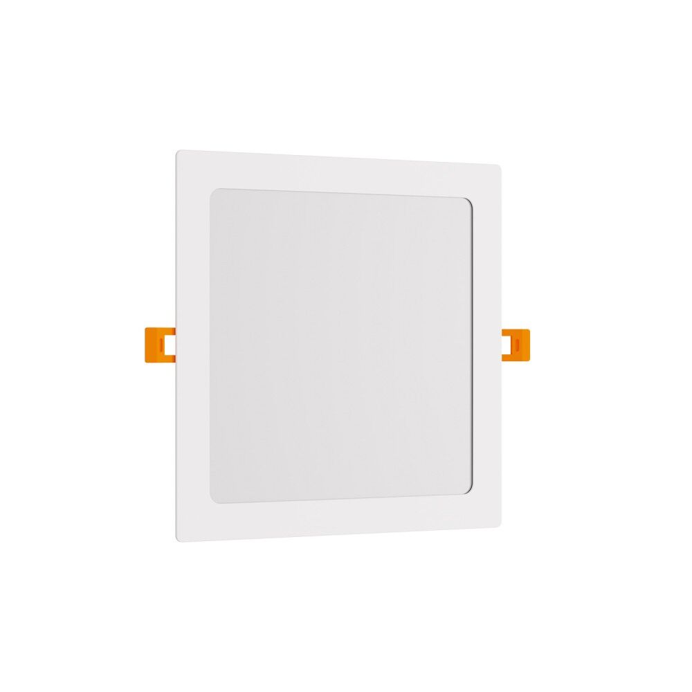 LEDDIRETTO Pannello LED Quadrato 20W, 2.000lm, no Flickering, Foro 205x205mm, OSRAM LED