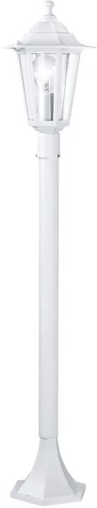 EGLO Lampione da giardino, Laterna H 103 cm, bianco, IP44