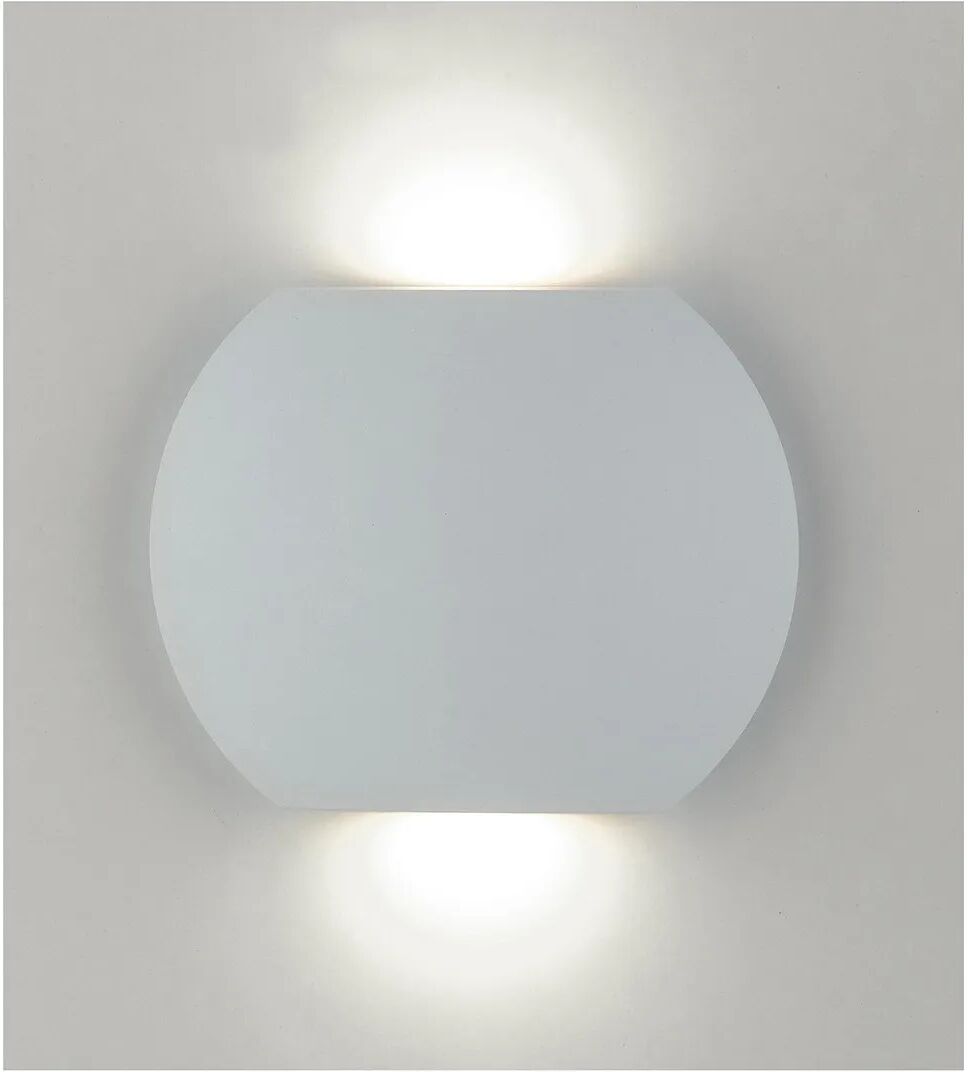 Applique Miura Led Smd 6w Color Bianco 520 Lumen 3000k Luce Calda Dimmerabile Con Doppia Luce