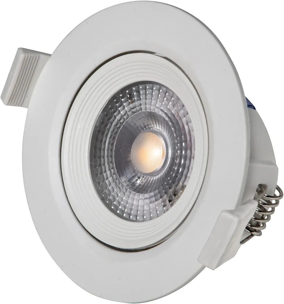 VIVIDA Faretto Incasso 7w Tondo Plastica Bianco 3000k  455 Lumen Ø73 Mm (Lxa) 90x45