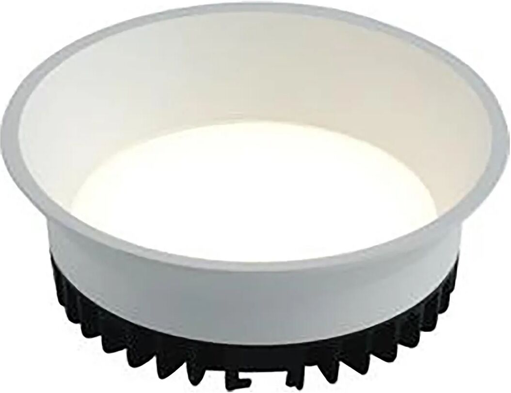 Led Incasso Xanto Tondo 18w 1580 Lumen 4000k Alluminio Ø 154x55 Mm Bianco Ø Foro 145 Mm