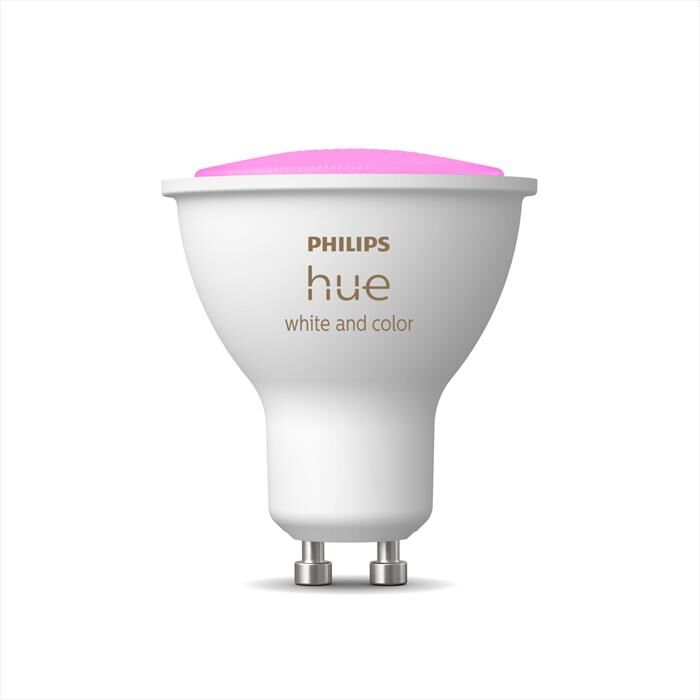 Philips Hue White And Color Ambiance Lampadina Gu10 4.3w-bianco