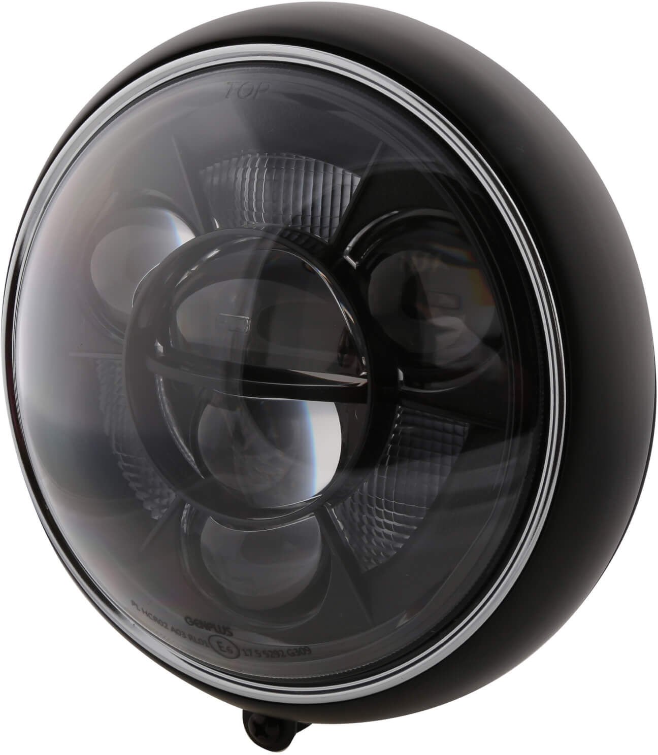 HIGHSIDER YUMA 2 TYPE 11 7 pollici faro a LED con TFL Nero