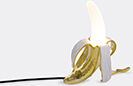 Seletti 'banana Lamp Louie',gold, Uk Plug