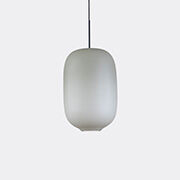 Cappellini 'arya' Hanging Lamp, Large, Grey, Uk Plug