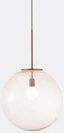 Cassina 'bollicosa' Pendant Lamp, Pink, Eu Plug