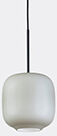 Cappellini 'arya' Hanging Lamp, Small, Grey, Eu Plug