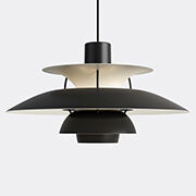 Louis Poulsen 'ph 5' Pendant Light, Monochrome Black, Us Plug