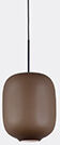 Cappellini 'arya' Hanging Lamp, Medium, Brown, Us Plug