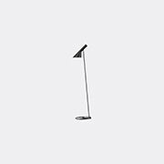 Louis Poulsen 'aj' Floor Lamp, Black, Uk Plug