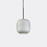 Cappellini 'arya' Hanging Lamp, Small, Grey, Uk Plug