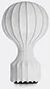 Flos 'gatto' Table Lamp, White, Uk Plug