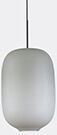 Cappellini 'arya' Hanging Lamp, Large, Grey, Us Plug