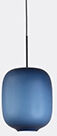 Cappellini 'arya' Hanging Lamp, Medium, Blue, Eu Plug